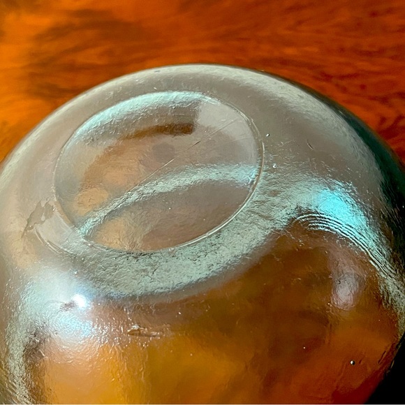 Thick Vintage Glass Bowl - Picture 5 of 6